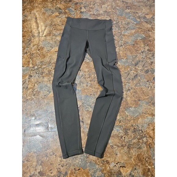 Lululemon Leggings‎ Womens 4 Green Speed Up Tight *Full-On Luxtreme 28" (L9) - Picture 5 of 8
